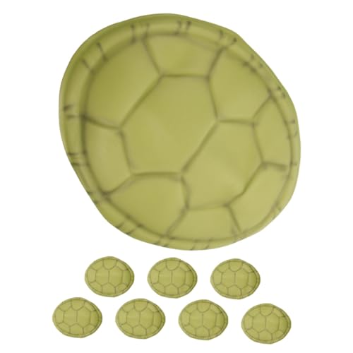 TOYANDONA 8 Stück Teiliges Turtle Shell Kostüm aus Leichtem Eva Langlebig und Bequem für Halloween Cosplay Karneval und Fotorequisiten Vielseitiges Schildkrötenkostüm Zubehör für Partys und von TOYANDONA