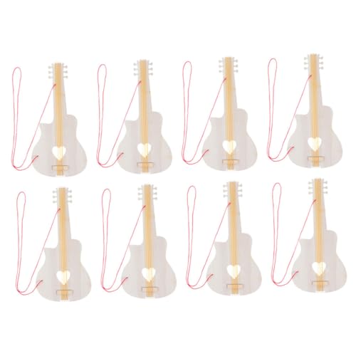 TOYANDONA 8 Stück Teiliges Unfertige Holz Gitarrenscheiben für Ergonomisch Gestaltet Holzmaterial Sicherer DIY Graffiti Gitarrenspielzeug Kreatives Basteln Kindergarten Musikspaß TOYANDONA 8 Stück Teiliges Unfertige Holz Gitarrenscheiben für Ergonomisch Gestaltet Holzmaterial Sicherer DIY Graffiti Gitarrenspielzeug Kreatives Basteln Kindergarten Musikspaß von TOYANDONA