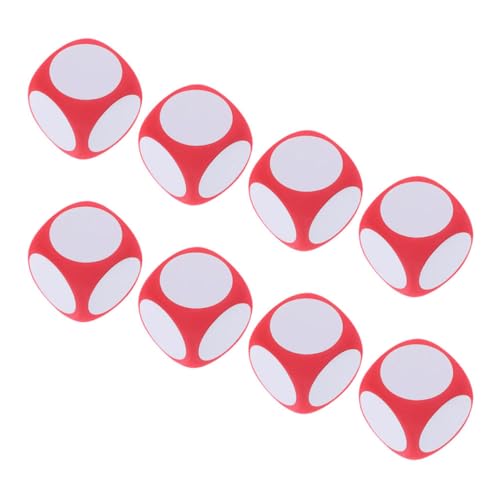 TOYANDONA 8 Stück Writable Foam Dice Rote DIY Würfel für Kreativ und Lernaktivitäten Erasable Schaumwürfel für Mathematikunterricht und Interaktive Spiele TOYANDONA 8 Stück Writable Foam Dice Rote DIY Würfel für Kreativ und Lernaktivitäten Erasable Schaumwürfel für Mathematikunterricht und Interaktive Spiele von TOYANDONA