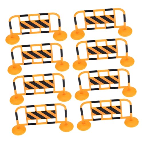 TOYANDONA 8 Stück für Straßensperren Szene Block verkehrszeichen Verkehrssperren Mini-Verkehrszaunschilder Spielzeugmodelle für Straßenschilder Harz Orange TOYANDONA 8 Stück für Straßensperren Szene Block verkehrszeichen Verkehrssperren Mini-Verkehrszaunschilder Spielzeugmodelle für Straßenschilder Harz Orange von TOYANDONA