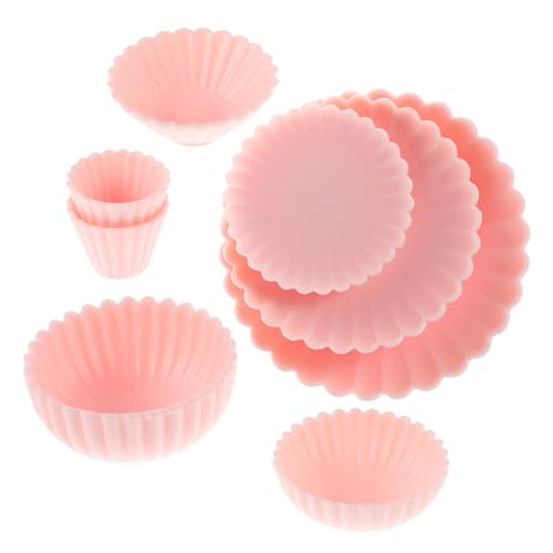 TOYANDONA 8 Teiliges Miniatur Geschirrset Für Puppenhäuser Kleine Tassen Teller Und Schalen Lollipop Pink Puppenhaus Küchenutensilien Und Dekoration Für Kreative Spielwelten TOYANDONA 8 Teiliges Miniatur Geschirrset Für Puppenhäuser Kleine Tassen Teller Und Schalen Lollipop Pink Puppenhaus Küchenutensilien Und Dekoration Für Kreative Spielwelten von TOYANDONA