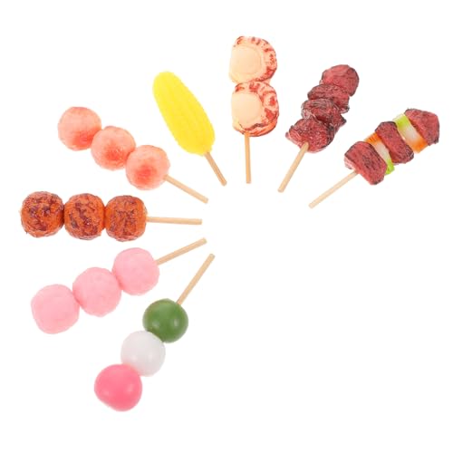 TOYANDONA 8-teiliges Miniatur-grillspieß-Spielzeug: Hochdetaillierter Kebab-spieß Für Rollenspiele Mit Kindern – Tragbares 2,7 X 0,7 X 0,5 Zoll Großes Kunstgrill-Spielzeug Für Partys Und TOYANDONA 8-teiliges Miniatur-grillspieß-Spielzeug: Hochdetaillierter Kebab-spieß Für Rollenspiele Mit Kindern – Tragbares 2,7 X 0,7 X 0,5 Zoll Großes Kunstgrill-Spielzeug Für Partys Und von TOYANDONA