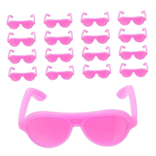 TOYANDONA 80 Stück Mini Sonnenbrillen für Puppen Leichte Puppenbrille für Kreative Spielideen als Kostümzubehör für Puppenaccessoires von TOYANDONA