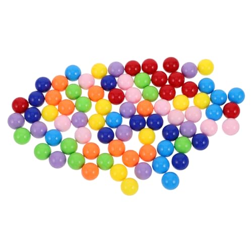 TOYANDONA 80 Stück Teiliges Bunte Mini Spielbälle Kunststoffperlen für Denkspiel und Motoriktraining Farbenfrohe Spielzeugperlen als Tablet Spiel Zubehör für Lernspiel TOYANDONA 80 Stück Teiliges Bunte Mini Spielbälle Kunststoffperlen für Denkspiel und Motoriktraining Farbenfrohe Spielzeugperlen als Tablet Spiel Zubehör für Lernspiel von TOYANDONA