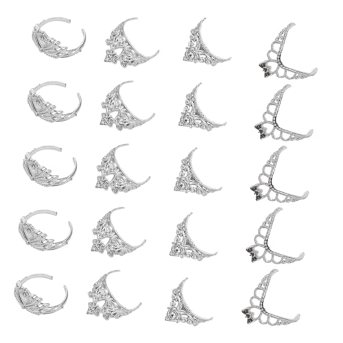 TOYANDONA 80 Stück Teiliges Miniatur Puppenkronen Leichte Kunststoff Tiara Haarreifen Vielseitiges Puppenhaus Kopfputz Zubehör für Puppenkostüme und Rollenspiele Sanft und Bequem TOYANDONA 80 Stück Teiliges Miniatur Puppenkronen Leichte Kunststoff Tiara Haarreifen Vielseitiges Puppenhaus Kopfputz Zubehör für Puppenkostüme und Rollenspiele Sanft und Bequem von TOYANDONA