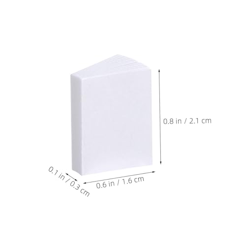 TOYANDONA 80 Stück Teiliges Miniaturbücher für Puppenhaus Winzige Leere Notizbücher Tragbare Mini-bücher für Basteln und Rollenspiele Geeignet für Puppenhaus-Regal Party Feiertagsdekoration von TOYANDONA