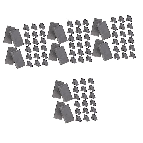 TOYANDONA 800 STK Mini-Steine Prop-Zubehör realistische gefälschte Ziegel Kinder bastelset basteln für Kinder Modelle Bausteine DIY miniaturen Mini-Gartenziegel Wandfliesen von TOYANDONA
