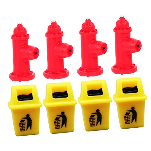 TOYANDONA 8stücke Miniatur Mülltonne Feuerwehrhydrant Teiliges Zubehör Für Puppenhäuser Mikro-landschaften Und Sandtische Dekorative Verkehrsaccessoires Für Kreative Bastelprojekte TOYANDONA 8stücke Miniatur Mülltonne Feuerwehrhydrant Teiliges Zubehör Für Puppenhäuser Mikro-landschaften Und Sandtische Dekorative Verkehrsaccessoires Für Kreative Bastelprojekte von TOYANDONA