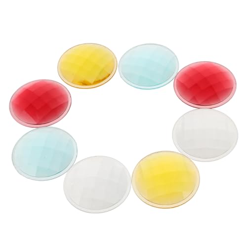 TOYANDONA Kaleidoskop-objektiv-Set 8-teilig Prismenlinsen Lernspielzeug Bastelset Handgefertigtes Zubehör Reparaturteile Kreativ von TOYANDONA