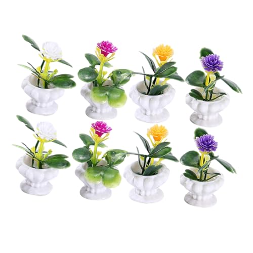 TOYANDONA 8St künstliche Topfpflanze Wohnkultur Anlage Miniaturen Puppenhaus künstliche Pflanze kunstpflanze Mini Pflanzen für Modellbau simulierter Bonsai Bonsai-Schmuck Plastik TOYANDONA 8St künstliche Topfpflanze Wohnkultur Anlage Miniaturen Puppenhaus künstliche Pflanze kunstpflanze Mini Pflanzen für Modellbau simulierter Bonsai Bonsai-Schmuck Plastik von TOYANDONA