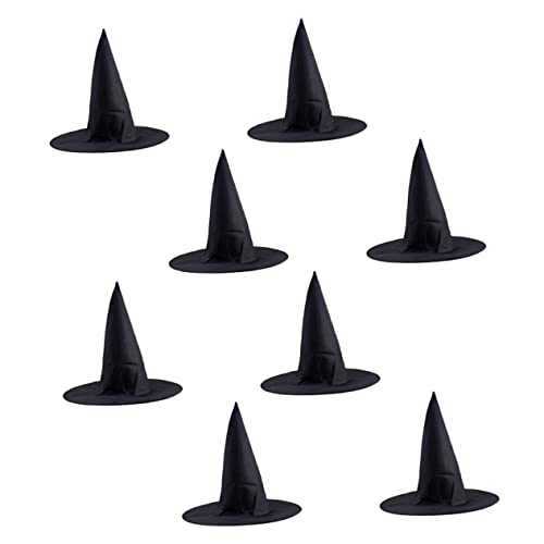 TOYANDONA 8Stücke Halloween Hexenhüte Schwarze Kostümhüte für Partys Cosplay und Karneval für Schaurige Anlässe und Kreative Dekorationen TOYANDONA 8Stücke Halloween Hexenhüte Schwarze Kostümhüte für Partys Cosplay und Karneval für Schaurige Anlässe und Kreative Dekorationen von TOYANDONA