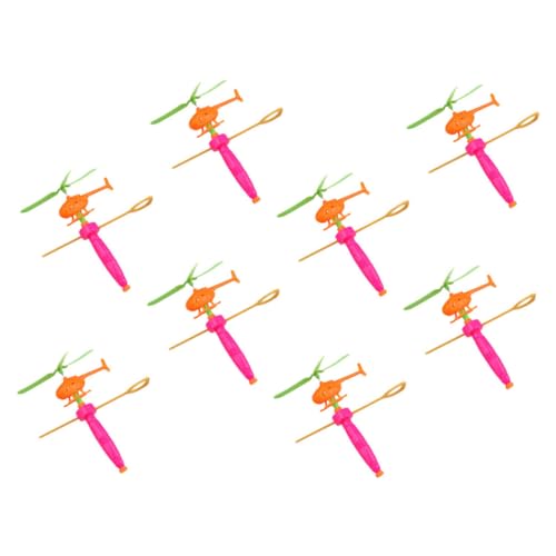 TOYANDONA Fliegende Hubschrauber Spielzeug 8 Stücke Kunststoffflugzeuge für Kinder Outdoor Spielzeug Sicher und Leicht für Jungen und Mädchen und Strand TOYANDONA Fliegende Hubschrauber Spielzeug 8 Stücke Kunststoffflugzeuge für Kinder Outdoor Spielzeug Sicher und Leicht für Jungen und Mädchen und Strand von TOYANDONA