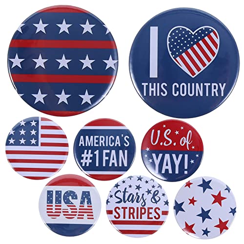 TOYANDONA 8st Abzeichen Der Amerikanischen Flagge Uns Fahnen Patriotische Flagge Fahnenstange Anstecknadeln Patriotische Brosche Dekorationen Zum Unabhängigkeitstag Stolz-pin Stift Weißblech TOYANDONA 8st Abzeichen Der Amerikanischen Flagge Uns Fahnen Patriotische Flagge Fahnenstange Anstecknadeln Patriotische Brosche Dekorationen Zum Unabhängigkeitstag Stolz-pin Stift Weißblech von TOYANDONA