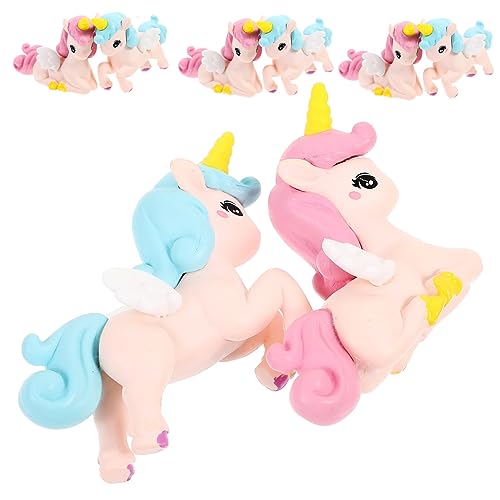 TOYANDONA 8st Mikrolandschaftsdekoration Einhorn Handwerk Miniatur Einhorn Essbare Perlen Zum Dekorieren Von Kuchen Feenfiguren Einhorn-mikrolandschaftsornamente Dekorationen Harz TOYANDONA 8st Mikrolandschaftsdekoration Einhorn Handwerk Miniatur Einhorn Essbare Perlen Zum Dekorieren Von Kuchen Feenfiguren Einhorn-mikrolandschaftsornamente Dekorationen Harz von TOYANDONA
