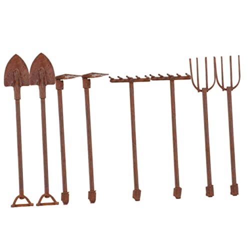 TOYANDONA 8st Ornamente Für Den Garten- Und Landschaftsbau Bauernspielzeug Feengarten Zubehör Bausatz Mini-tierfiguren Grasharke Miniaturpflanzen Für Puppenhaus Blumentopf Eisen Brown TOYANDONA 8st Ornamente Für Den Garten- Und Landschaftsbau Bauernspielzeug Feengarten Zubehör Bausatz Mini-tierfiguren Grasharke Miniaturpflanzen Für Puppenhaus Blumentopf Eisen Brown von TOYANDONA