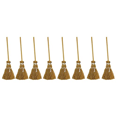TOYANDONA 8st Puppenhausbesen Miniaturbesen Zum Basteln Mini-strohbesen Hexenbesenstiel Mini-handbesen Und Kehrschaufel Zauberer Fliegender Besen Puppenhaus Miniaturbesen Vegetation TOYANDONA 8st Puppenhausbesen Miniaturbesen Zum Basteln Mini-strohbesen Hexenbesenstiel Mini-handbesen Und Kehrschaufel Zauberer Fliegender Besen Puppenhaus Miniaturbesen Vegetation von TOYANDONA