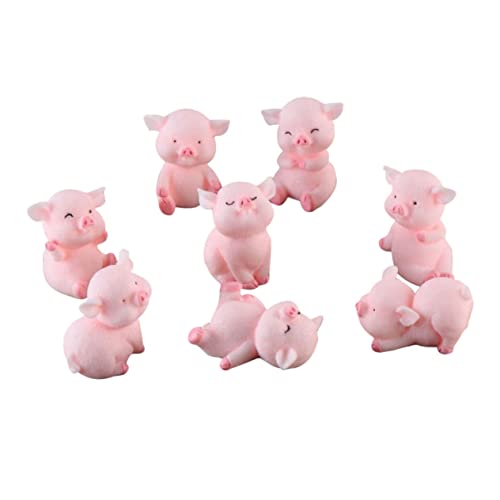 TOYANDONA 8st Saftige Bonsai-verzierung Plüsch Meerschweinchenkäfig Schweinefiguren Schweinekostüm Hase Kaninchen Miniaturschweine Kleine Tierfiguren Hamster Harz TOYANDONA 8st Saftige Bonsai-verzierung Plüsch Meerschweinchenkäfig Schweinefiguren Schweinekostüm Hase Kaninchen Miniaturschweine Kleine Tierfiguren Hamster Harz von TOYANDONA