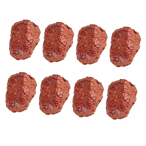 TOYANDONA 8st Simulierte Rindernuggets Schwanenhalskessel Antiker Wasserkocher Und Becken-rührschüssel Food-Modell Induktion Wasserkocher Liner Geschmortes Rindfleisch Modell Tiaras Zu PVC TOYANDONA 8st Simulierte Rindernuggets Schwanenhalskessel Antiker Wasserkocher Und Becken-rührschüssel Food-Modell Induktion Wasserkocher Liner Geschmortes Rindfleisch Modell Tiaras Zu PVC von TOYANDONA