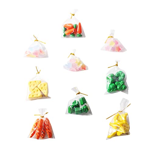 TOYANDONA Mini-Lebensmittel-Dekoration Mini-Lebensmittel Für Puppenhaus-Miniaturen Miniatur-Gemüse-Modell Puppenhaus-Möbel Miniatur-Gemüse Puppenhaus-Lebensmittel Brot von TOYANDONA