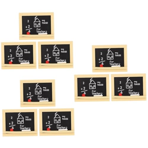 TOYANDONA 9 Sätze Miniatur Schwarze Tafel mit Kreide Kreative Mini Haus Accessoires für Figuren und Kleine Modelle TOYANDONA 9 Sätze Miniatur Schwarze Tafel mit Kreide Kreative Mini Haus Accessoires für Figuren und Kleine Modelle von TOYANDONA