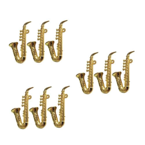 TOYANDONA 9 Stück Puppenhaus Mini Saxophon Musikinstrument Dekoration für Kinderzimmer Jungen Mädchen Realistisch Geformt Leichtes für Puppenhaus und Kreative Wohnraumgestaltung TOYANDONA 9 Stück Puppenhaus Mini Saxophon Musikinstrument Dekoration für Kinderzimmer Jungen Mädchen Realistisch Geformt Leichtes für Puppenhaus und Kreative Wohnraumgestaltung von TOYANDONA