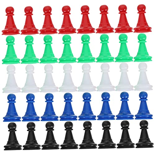 TOYANDONA 96 Stück Kunststoff Spielsteine für Schach und Brettspiele Bunte Pawns für Teamspiele für Lernende und Kreative Spielstunden Zufällige Farbe Zufällige Farbe TOYANDONA 96 Stück Kunststoff Spielsteine für Schach und Brettspiele Bunte Pawns für Teamspiele für Lernende und Kreative Spielstunden Zufällige Farbe Zufällige Farbe von TOYANDONA