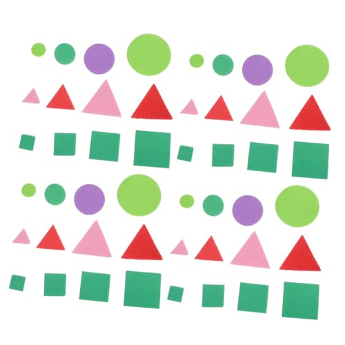 TOYANDONA 960stücke Schaum-Aufkleber Für Junge Mädchen Geometrische Selbstklebende Formen Bastelbedarf Zum Dekorieren Und Lernen Für Vorschulkinder TOYANDONA 960stücke Schaum-Aufkleber Für Junge Mädchen Geometrische Selbstklebende Formen Bastelbedarf Zum Dekorieren Und Lernen Für Vorschulkinder von TOYANDONA