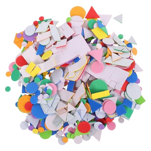 TOYANDONA 960 Stück Selbstklebende Formen für Kreatives Basteln für Vorschulkinder für Unterrichtsaktivitäten und Lernspielzeug TOYANDONA 960 Stück Selbstklebende Formen für Kreatives Basteln für Vorschulkinder für Unterrichtsaktivitäten und Lernspielzeug von TOYANDONA