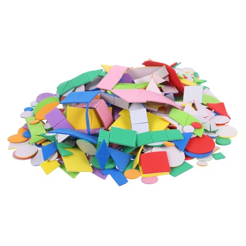 TOYANDONA 960 Stück Selbstklebende Geometrische Schaumstoff Aufkleber für Bunte Formen Kreative Bastelmaterialien Fördert Formen und Farberkennung für Vorschule und DIY Projekte TOYANDONA 960 Stück Selbstklebende Geometrische Schaumstoff Aufkleber für Bunte Formen Kreative Bastelmaterialien Fördert Formen und Farberkennung für Vorschule und DIY Projekte von TOYANDONA