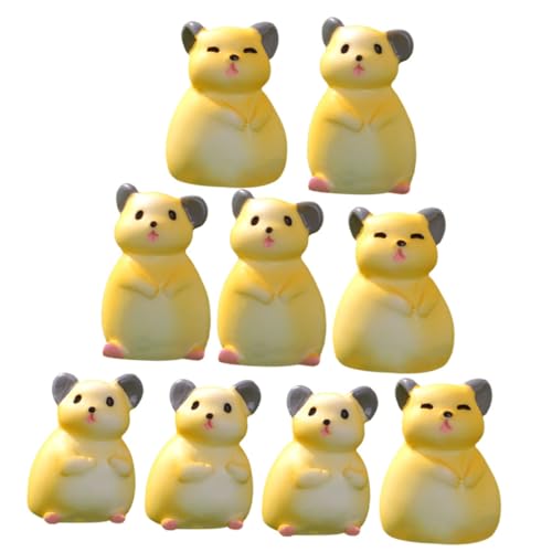 TOYANDONA 9st Mikrolandschafts-Pika Mini-Enten Künstliche Pflanzen Für Die Innendekoration Accessoires Feengartenzubehör Im Freien Kunstpflanzen Drinnen Tierverzierungen Harz Yellow TOYANDONA 9st Mikrolandschafts-Pika Mini-Enten Künstliche Pflanzen Für Die Innendekoration Accessoires Feengartenzubehör Im Freien Kunstpflanzen Drinnen Tierverzierungen Harz Yellow von TOYANDONA