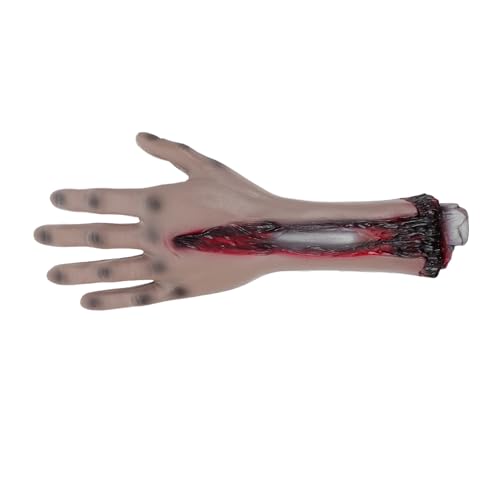 TOYANDONA Abgetrennte Hand Gruselige Körperteile für Halloween Partys Echte Aussehende Blutige Hand für Cosplay und Geisterhäuser TOYANDONA Abgetrennte Hand Gruselige Körperteile für Halloween Partys Echte Aussehende Blutige Hand für Cosplay und Geisterhäuser von TOYANDONA