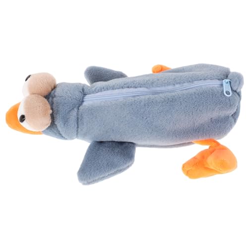 TOYANDONA Adorable Plush Bird Pencil Pouch Süßer Vogel Federmäppchen Für Weicher Tierform Stiftspeicher Für Schule Und Reisen Kreatives Schreibwaren-Accessoire TOYANDONA Adorable Plush Bird Pencil Pouch Süßer Vogel Federmäppchen Für Weicher Tierform Stiftspeicher Für Schule Und Reisen Kreatives Schreibwaren-Accessoire von TOYANDONA