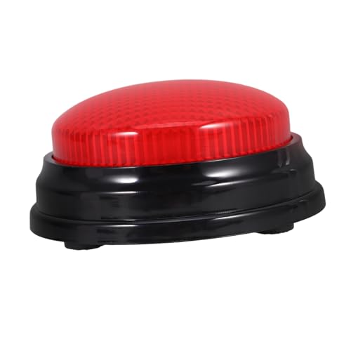 TOYANDONA Alarmton-Taste Spielshow-summersystem Präsentationsklicker Spielshow-Requisiten Summer Für Spielkarten Schocker Gadgets Für Blinde Steckdose Knopf Quizspiel-Summer Horn Plastik Rot TOYANDONA Alarmton-Taste Spielshow-summersystem Präsentationsklicker Spielshow-Requisiten Summer Für Spielkarten Schocker Gadgets Für Blinde Steckdose Knopf Quizspiel-Summer Horn Plastik Rot von TOYANDONA