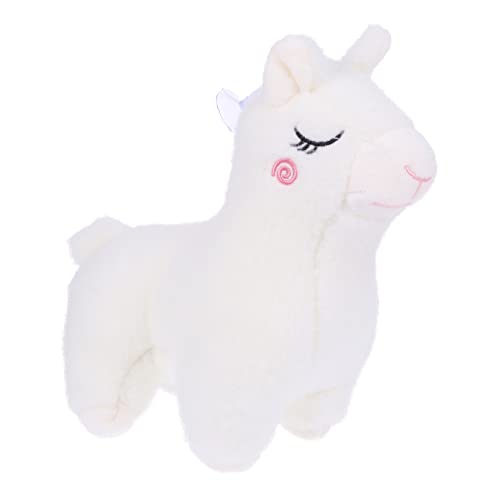 TOYANDONA Alpaka Puppe Geburtstagsgeschenk Kuscheltiere Für Tierdekoration Gemütliches Dekokissen Alpaka Dekokissen Cartoon Dekokissen Heimdekoration Kuschelpuppe Pp Baumwolle von TOYANDONA