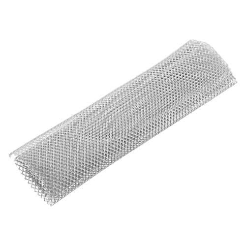 TOYANDONA Aluminium Miniaturzaun mit Maschenweite Stabiles Drahtgitter für DIY Modellbau Puppenhaus und Miniaturgarten Vielseitiges Zaunmaterial für Kreative von TOYANDONA