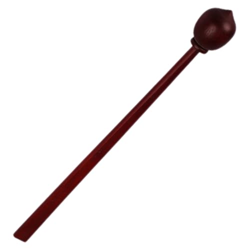TOYANDONA Antiker Holzschlägel Percussion Drum Mallet für Tempel Holzfisch Trommel Vielseitiger Langlebiger Musikinstrument Schlägel für Spirituelle Zeremonien von TOYANDONA