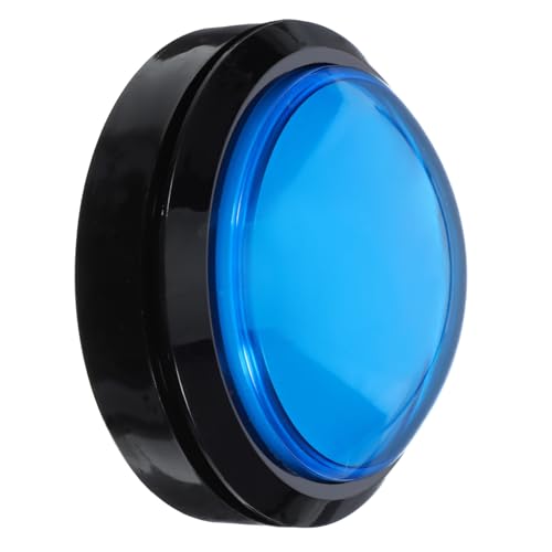 TOYANDONA Game Answer Buzzer Mit Großen Tasten Und -licht Elektronisches Spielzeug Für Quiz Und Spieleabende Resettable Ohne Batterie Zufällige Lichtfarbe Blau von TOYANDONA