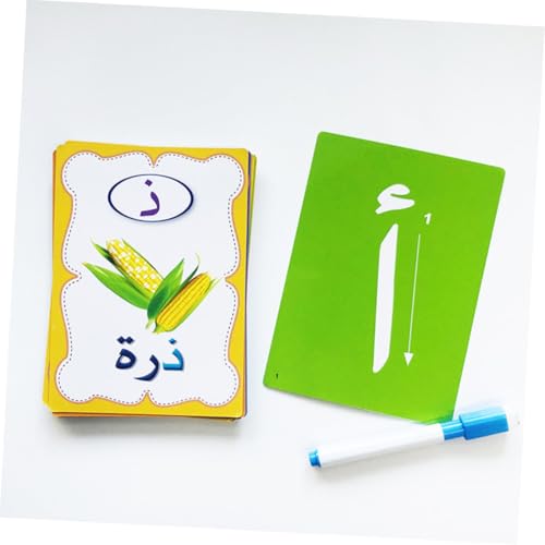 TOYANDONA Arabische Buchstaben Lernkarten Teiliges Pädagogisches Kinderspielzeug für Kleinkinder Jungen Mädchen Kognitive Entwicklung Sensorische Lernkarten Robust und Augenfreundlich TOYANDONA Arabische Buchstaben Lernkarten Teiliges Pädagogisches Kinderspielzeug für Kleinkinder Jungen Mädchen Kognitive Entwicklung Sensorische Lernkarten Robust und Augenfreundlich von TOYANDONA