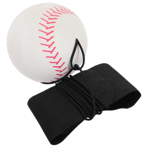TOYANDONA Armband Rebound Ball für Handgelenk Übungen Elastischer Trainingsball mit Verstellbarem Seil für Fitness und Freizeit Leicht und Kompakt für Altersgruppen Geeignet von TOYANDONA