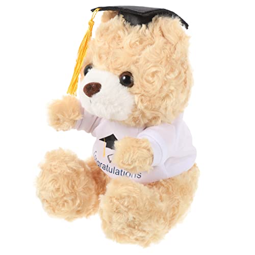 TOYANDONA Arzt Hut Puppe Entzückender Cartoon-bär Cartoon-bär-Puppe Plüschtier Doktor Bär Ausgestopfte Puppe Bär Puppe Kinderspielzeug Bär Stofftier Light Brown Pp Baumwolle TOYANDONA Arzt Hut Puppe Entzückender Cartoon-bär Cartoon-bär-Puppe Plüschtier Doktor Bär Ausgestopfte Puppe Bär Puppe Kinderspielzeug Bär Stofftier Light Brown Pp Baumwolle von TOYANDONA