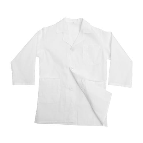 TOYANDONA Arztkittel für Unisex Laborkittel für Jungen und Atmungsaktiv Langlebig für Halloween und Rollenspiele TOYANDONA Arztkittel für Unisex Laborkittel für Jungen und Atmungsaktiv Langlebig für Halloween und Rollenspiele von TOYANDONA