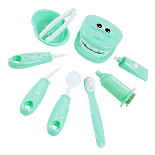 TOYANDONA Arztspielzeug Zahnarzt Rollenspiel mit Sicherem Mundspiegel Zahnmodell und Zubehör Pädagogisches Arztkoffer für Fantasievolles Rollenspiel und Kreative Ab Jahren TOYANDONA Arztspielzeug Zahnarzt Rollenspiel mit Sicherem Mundspiegel Zahnmodell und Zubehör Pädagogisches Arztkoffer für Fantasievolles Rollenspiel und Kreative Ab Jahren von TOYANDONA