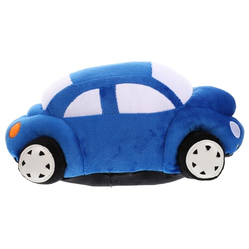 TOYANDONA Automodell kinderspielzeug für Geburtstagsgeschenk für entfeuterkissen Auto plushdoll Gemütliches Kissen Cartoon- PP Baumwolle Blue von TOYANDONA