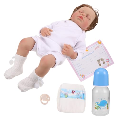 TOYANDONA Babypuppen Für Puppenspielzeug Kleinkind Babypuppe Realistische Puppen Lebendige Babypuppe Neugeborenenpuppe Modell Erinnerungspuppen Weiche Babypuppen Bewegliche TOYANDONA Babypuppen Für Puppenspielzeug Kleinkind Babypuppe Realistische Puppen Lebendige Babypuppe Neugeborenenpuppe Modell Erinnerungspuppen Weiche Babypuppen Bewegliche von TOYANDONA