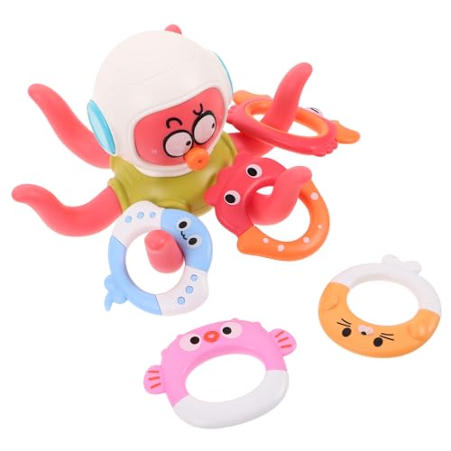 TOYANDONA Babyschwimmspielzeug mit und Ringen Schwimmendes Wurfspiel für Badewanne Pool und Outdoor Leichtes Sicheres Lernspiel Motorik und Hand-Auge-koordination TOYANDONA Babyschwimmspielzeug mit und Ringen Schwimmendes Wurfspiel für Badewanne Pool und Outdoor Leichtes Sicheres Lernspiel Motorik und Hand-Auge-koordination von TOYANDONA