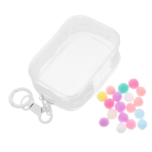 TOYANDONA Puppenmodell-stützständer PVC 3D-Figuren-präsentationstasche Mit Blindem Schlüsselanhänger Aufbewahrungstasche Organizer Für Sammlerstücke TOYANDONA Puppenmodell-stützständer PVC 3D-Figuren-präsentationstasche Mit Blindem Schlüsselanhänger Aufbewahrungstasche Organizer Für Sammlerstücke von TOYANDONA