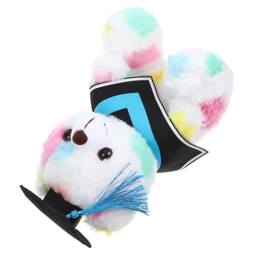 TOYANDONA Bachelor-Abschlusspuppe bär Kuscheltier abschlussgeschenk Kuscheltier Plüschtier dekoratives Kinderspielzeug Baumwolle Blue von TOYANDONA