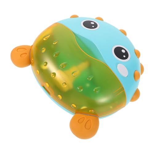 TOYANDONA Badewannenspielzeug Automatische Blasenmaschine mit Musik Leicht und Tragbar Fische Design für Junge Mädchen Badespaß Zuhause und Unterwegs von TOYANDONA