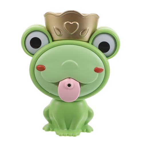 TOYANDONA Badewannenspielzeug Frosch Sprinkler mit Starkem Saugnapf Wassergetriebene Windmühle Lernspielzeug für Kleinkinder Sicheres Accessoire für Junge Mädchen von TOYANDONA