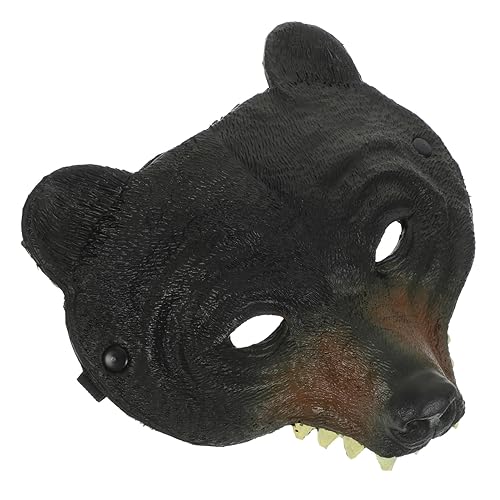 TOYANDONA Bärenmaske Pu Für Cosplay Und Maskeraden Lustige Tiermaske Für Halloween Und Partys Geeignet Für Und von TOYANDONA
